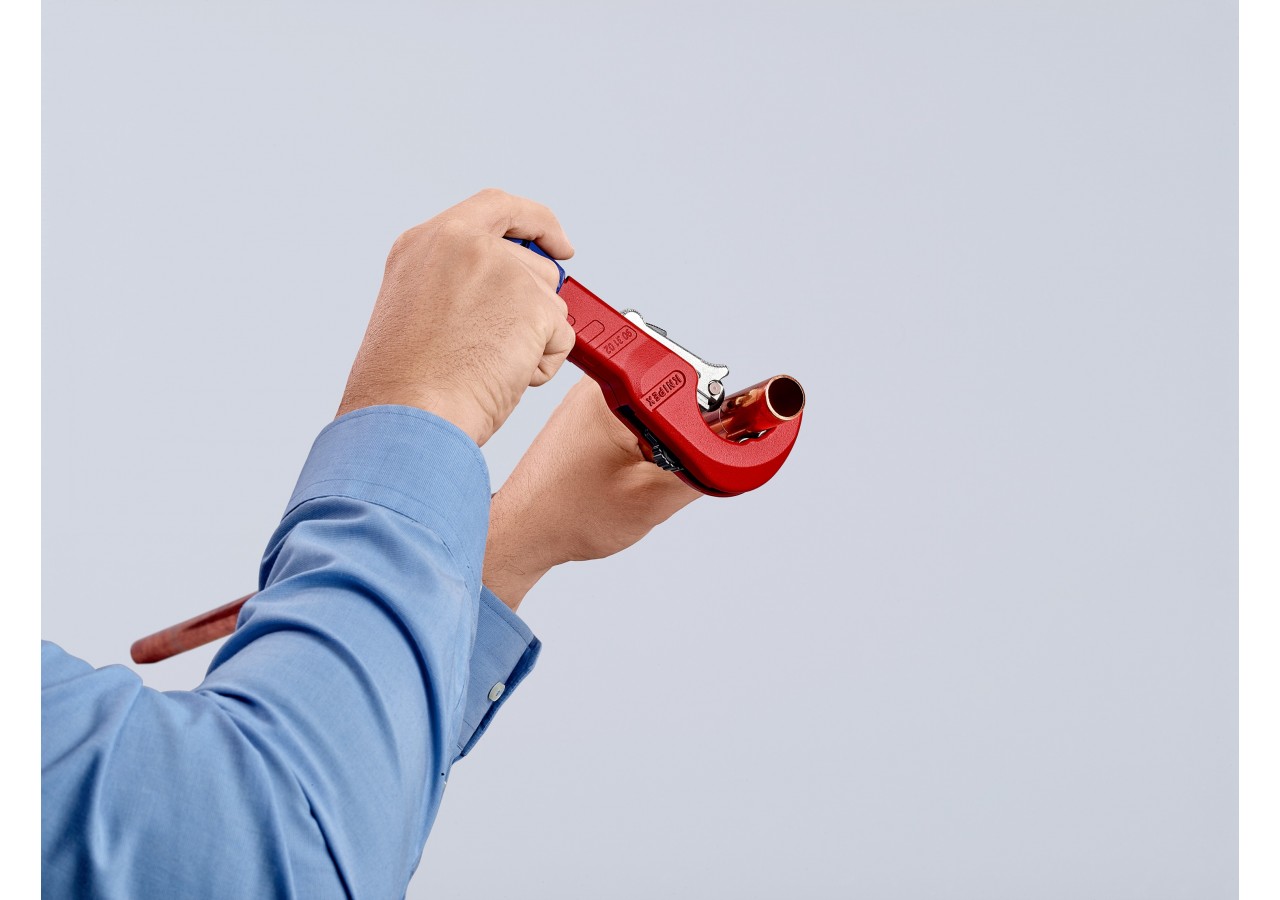 Coupe-tubes TubiX® système QuickLock - 260mm - Ø 6-35 mm épaisseur max 2 mm - SC - Knipex - 903102BK