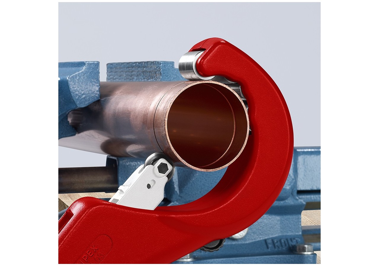 Coupe-tubes TubiX XL pour cuivre et inox - Système Quick Lock - Capacité 76mm - Knipex - 903103BK