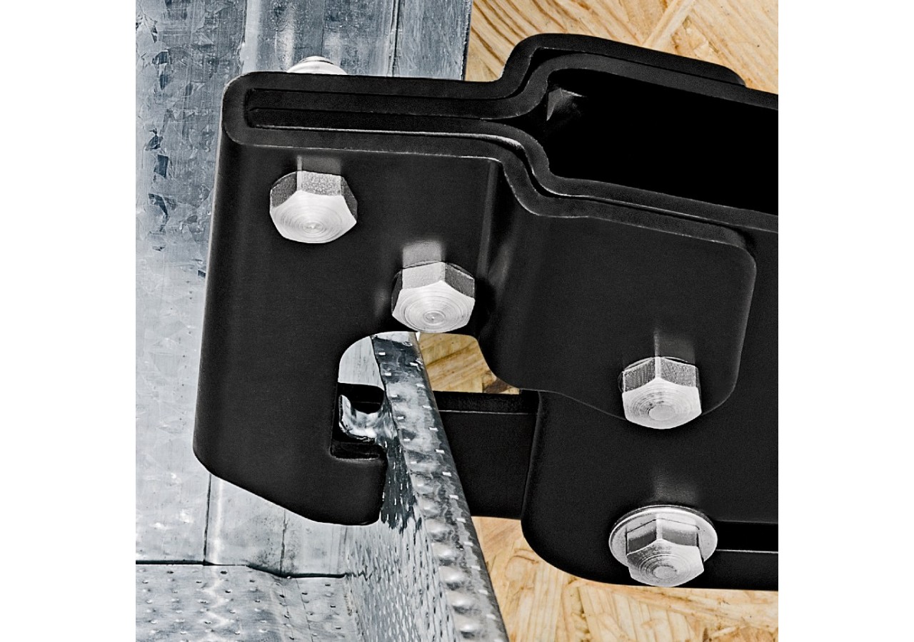 Pince à sertir les profilés métalliques - Ressort - 250mm - Bi-matière - 1 main - Knipex - 9042250