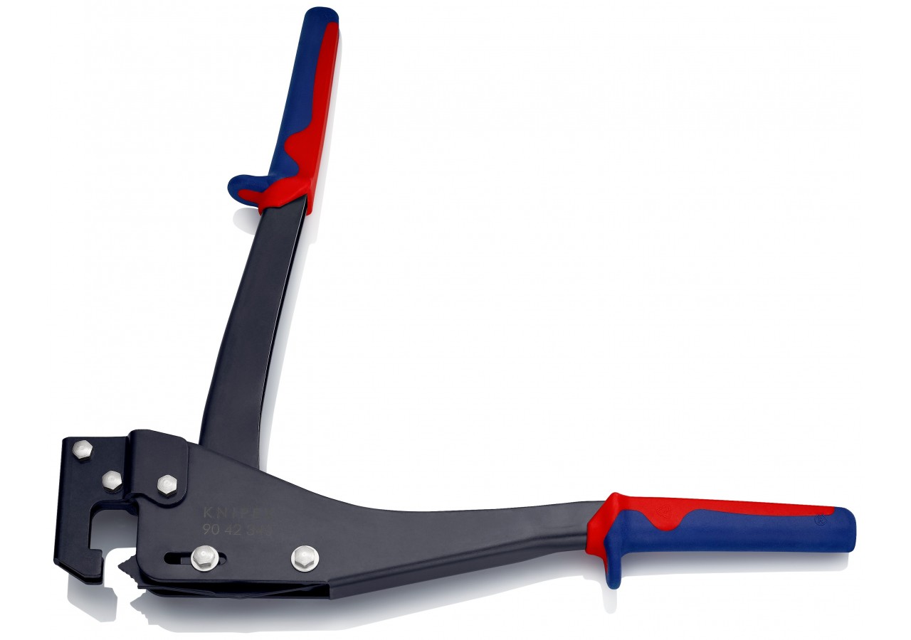 Pince à sertir les profilés métalliques à 2 mains - 340mm - Knipex - 9042340