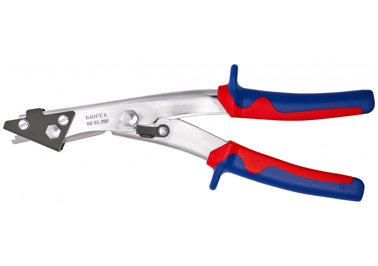 Grignoteuse à tôles - 280mm - Gainage bi-matière - Nickelée - Knipex - 9055280