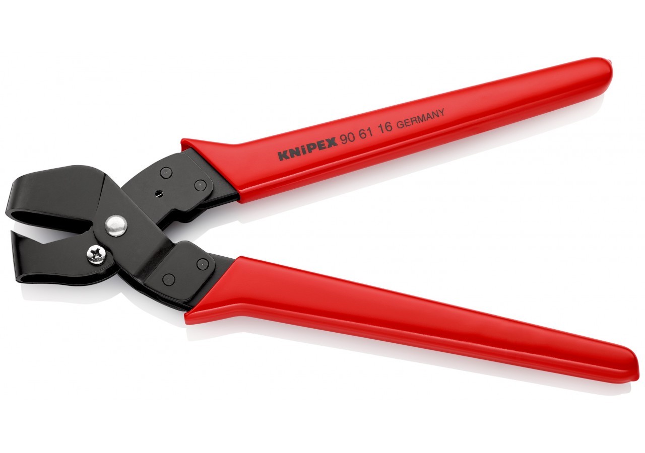 Pince emporte-pièces 16 x 32mm - Avec ressort - 250mm - Gainage PVC - Knipex - 906116