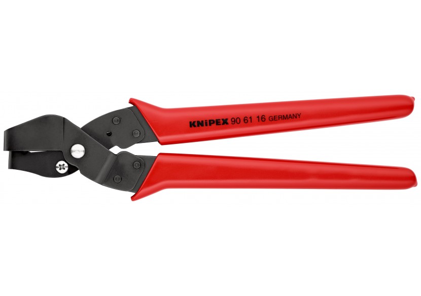Pince emporte-pièces 16 x 32mm - Avec ressort - 250mm - Gainage PVC - Knipex - 906116 Pince emporte-pièces 16 x 32mm - Avec ressort - 250mm - Gainage PVC - Knipex - 906116