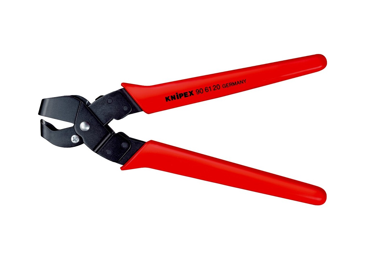 Pince emporte-pièces 20 x 29mm - Avec ressort - 250mm - Gainage PVC - Knipex - 906120