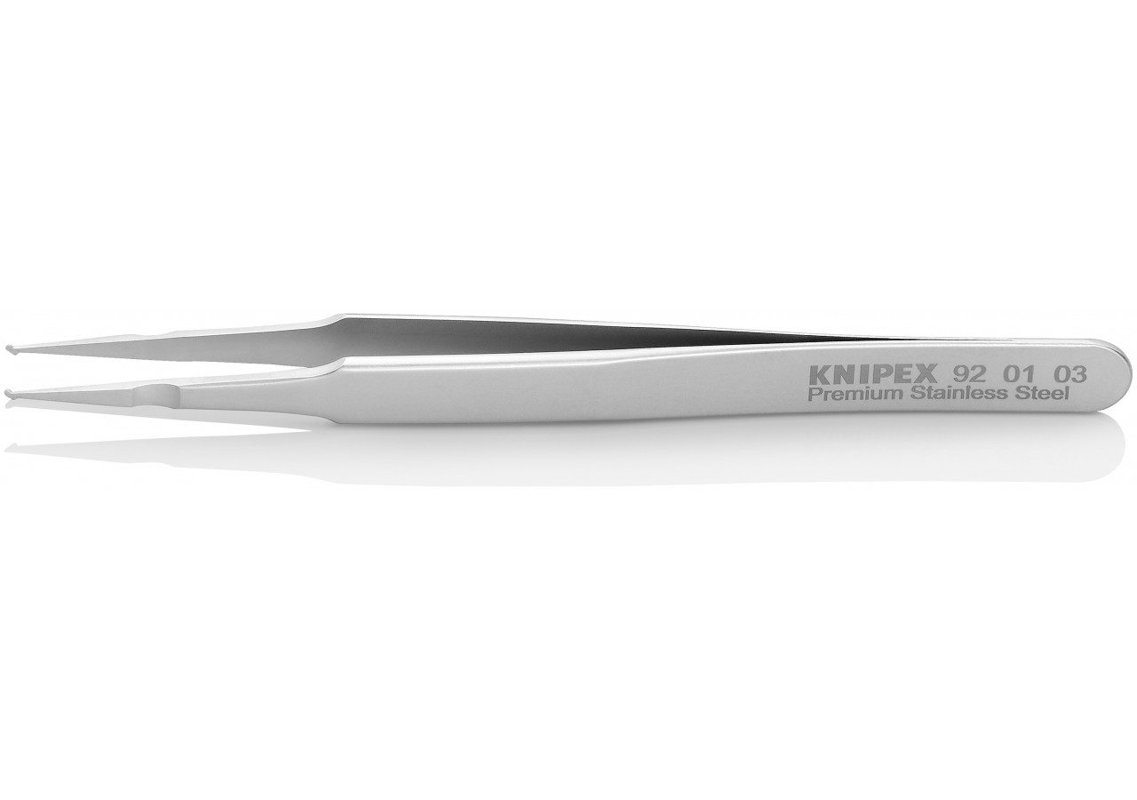 Pince brucelle inox SMD 120mm droite - Knipex - 920103