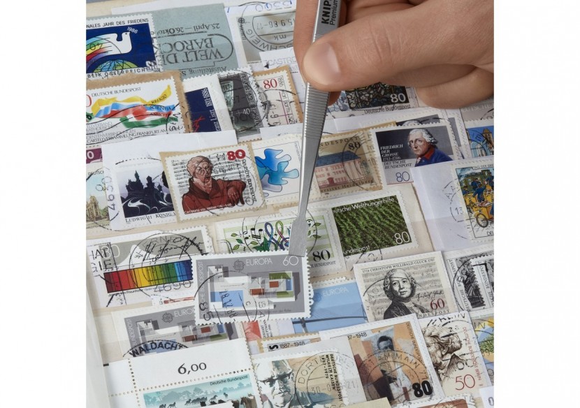 Pince brucelle inox 120mm lisse rectangulaire - Knipex - 920105