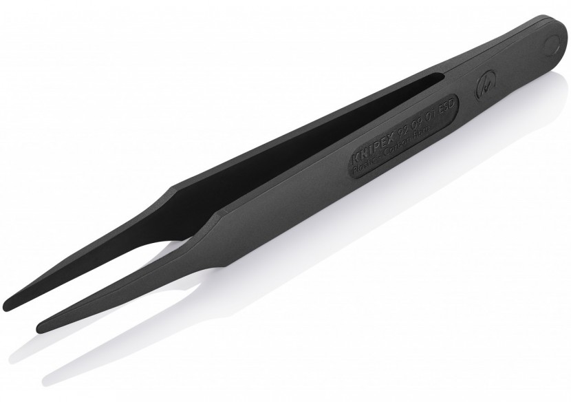 Pince brucelle en plastique 115mm ESD - Knipex - 920901ESD