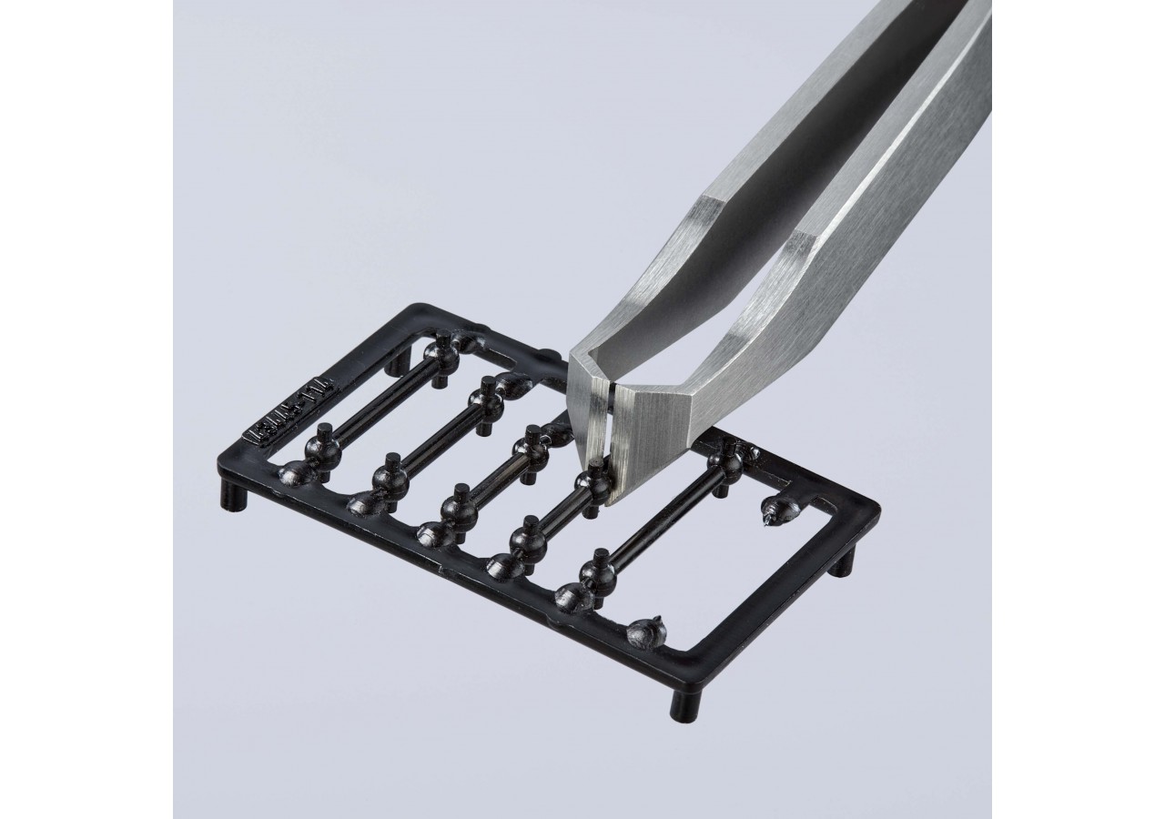 Pince brucelle inox coupante 115mm - Knipex - 921101