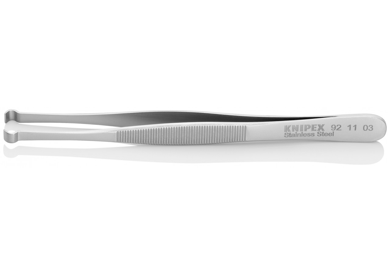 Pince brucelle inox de positionnement 122mm - Knipex - 921103