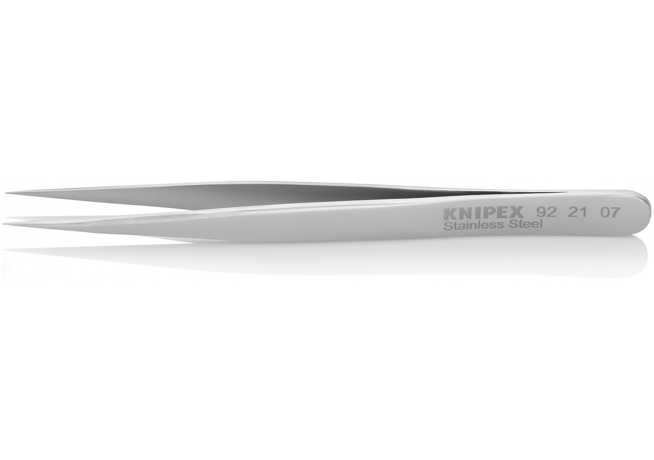 Pince brucelle inox 110mm lisse - Knipex - 922107