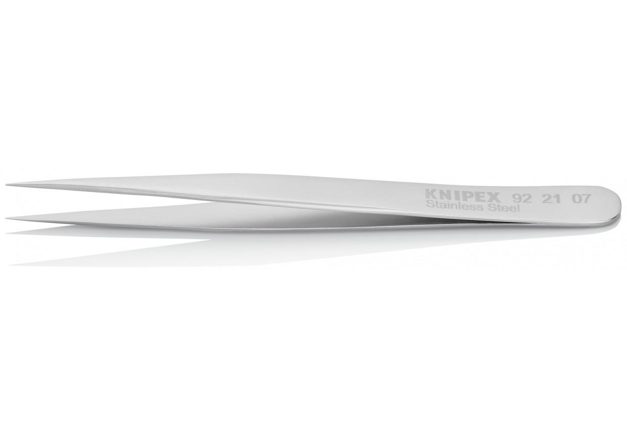 Pince brucelle inox 110mm lisse - Knipex - 922107