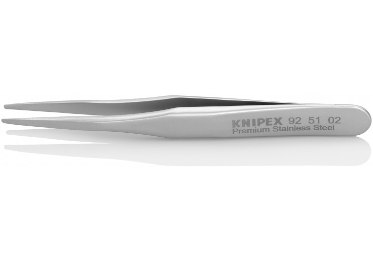 Pince brucelle inox 70mm lisse - Knipex - 925102