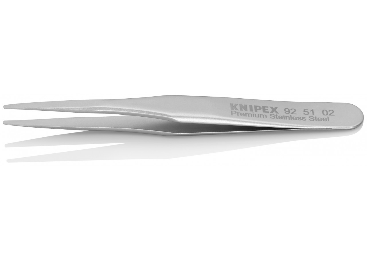 Pince brucelle inox 70mm lisse - Knipex - 925102