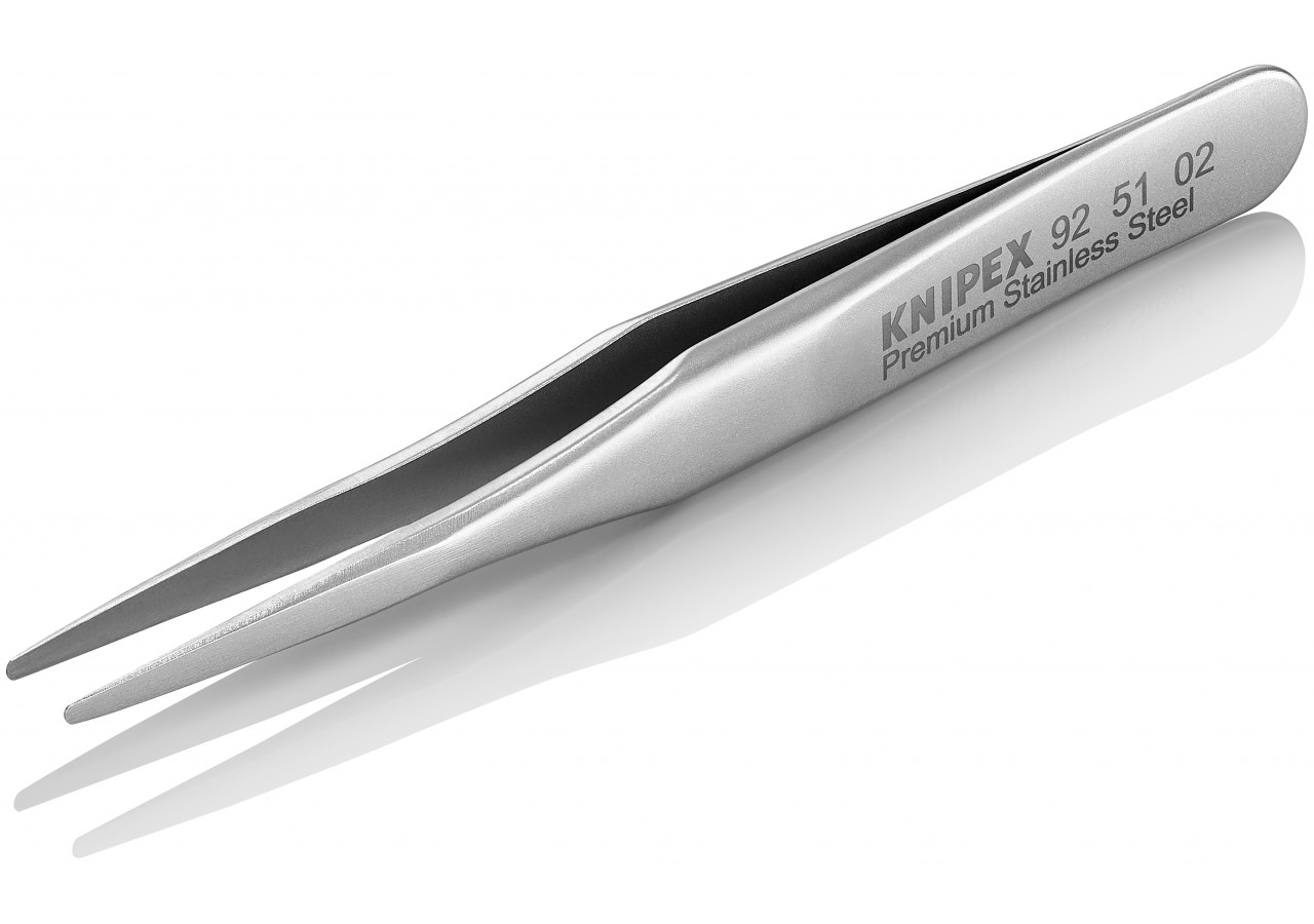 Pince brucelle inox 70mm lisse - Knipex - 925102