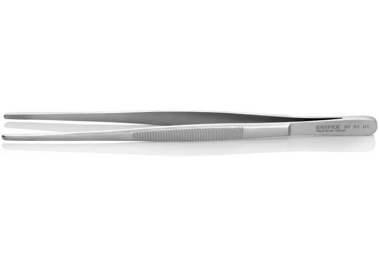 Pince brucelle inox 200mm striée - Knipex - 926101