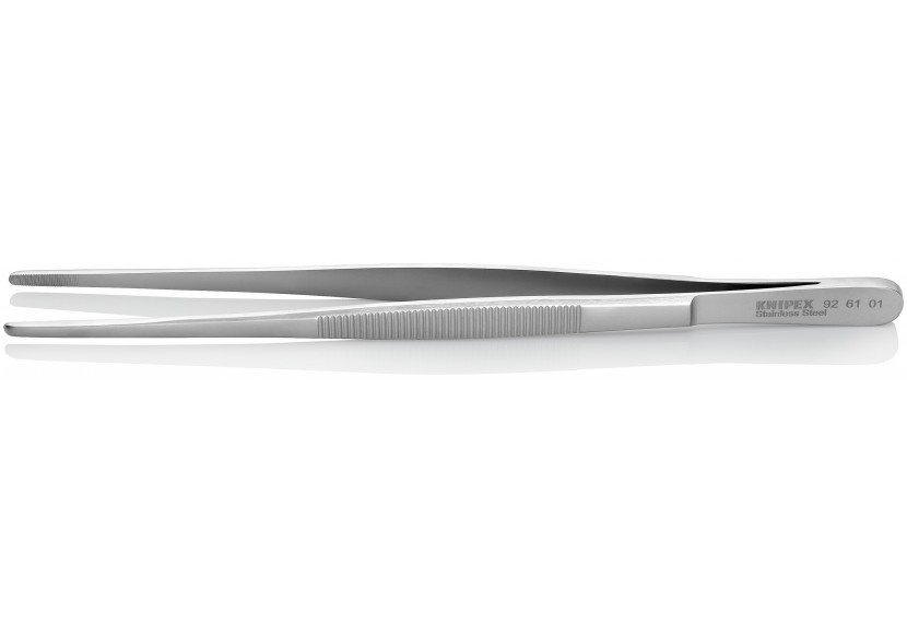 Pince brucelle inox 200mm striée - Knipex - 926101