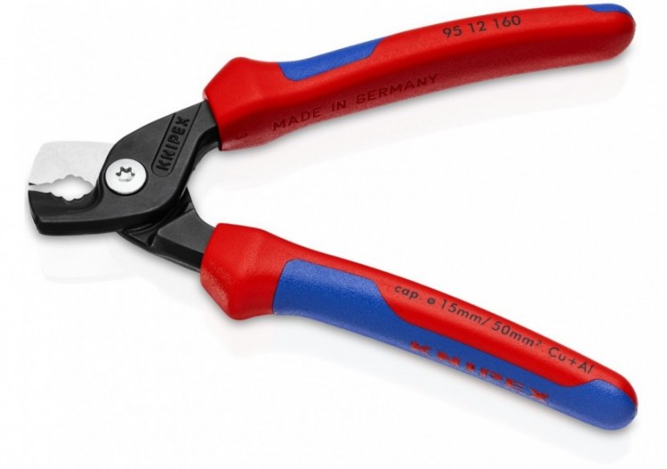 Coupe-câbles StepCut 160mm - Gainage bi-matière - Cu/Al Ø15mm/50mm2 - Knipex - 9512160 2