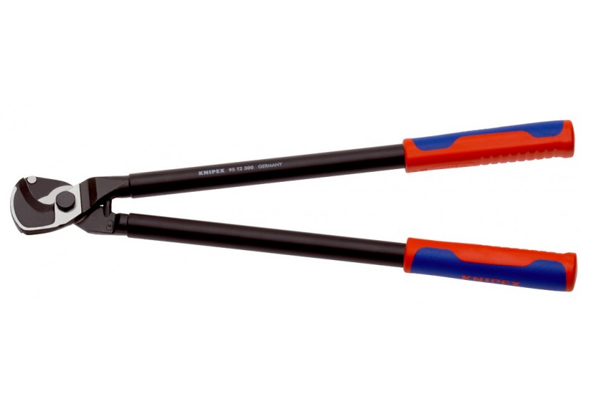 Coupe-câbles 500mm - Ø27mm/150mm2 Cu/Al - Gainage bi-matière - Knipex - 9512500