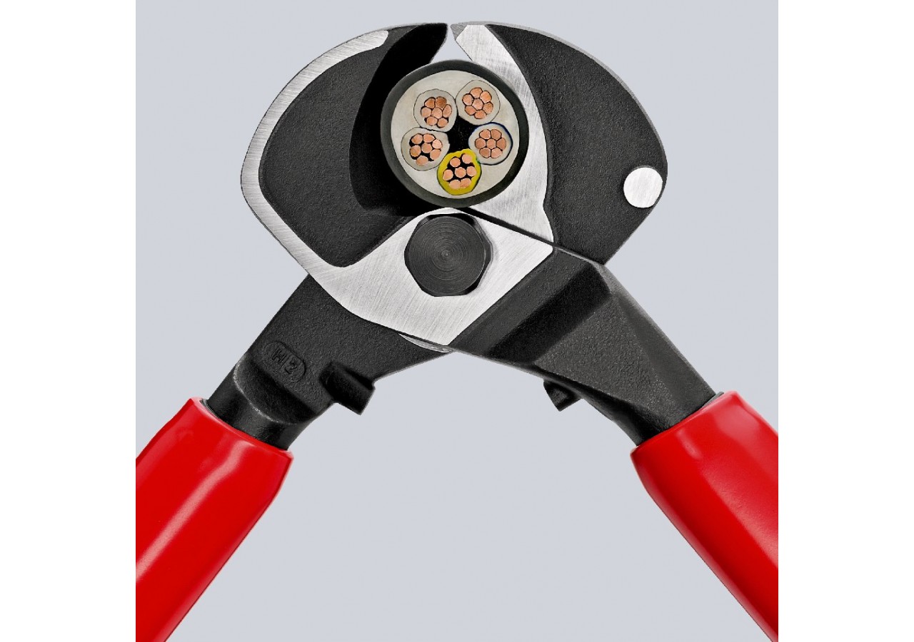 Coupe-câbles 500mm - Ø27mm/150mm2 Cu/Al - Gainage surmoulé isolé 1000V - Knipex - 9517500