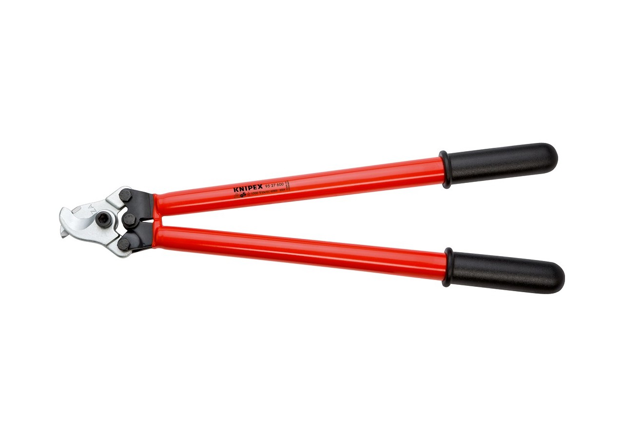 Coupe-câbles 600mm - Ø27mm/150mm2 Cu/Al - Gainage surmoulé isolé 1000V - Knipex - 9527600