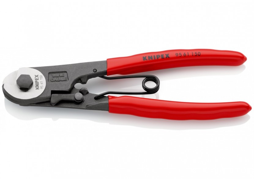 Coupe-câbles acier Bowden 150mm Ø3mm - Gainage PVC - Knipex - 9561150 Coupe-câbles acier Bowden 150mm Ø3mm - Gainage PVC - Knipex - 9561150