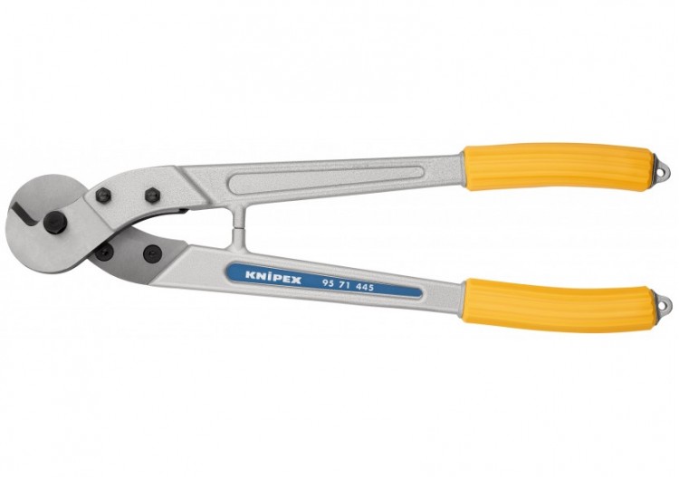 Coupe-câbles acier 445mm Ø10mm - Gainage PVC - Knipex - 9571445