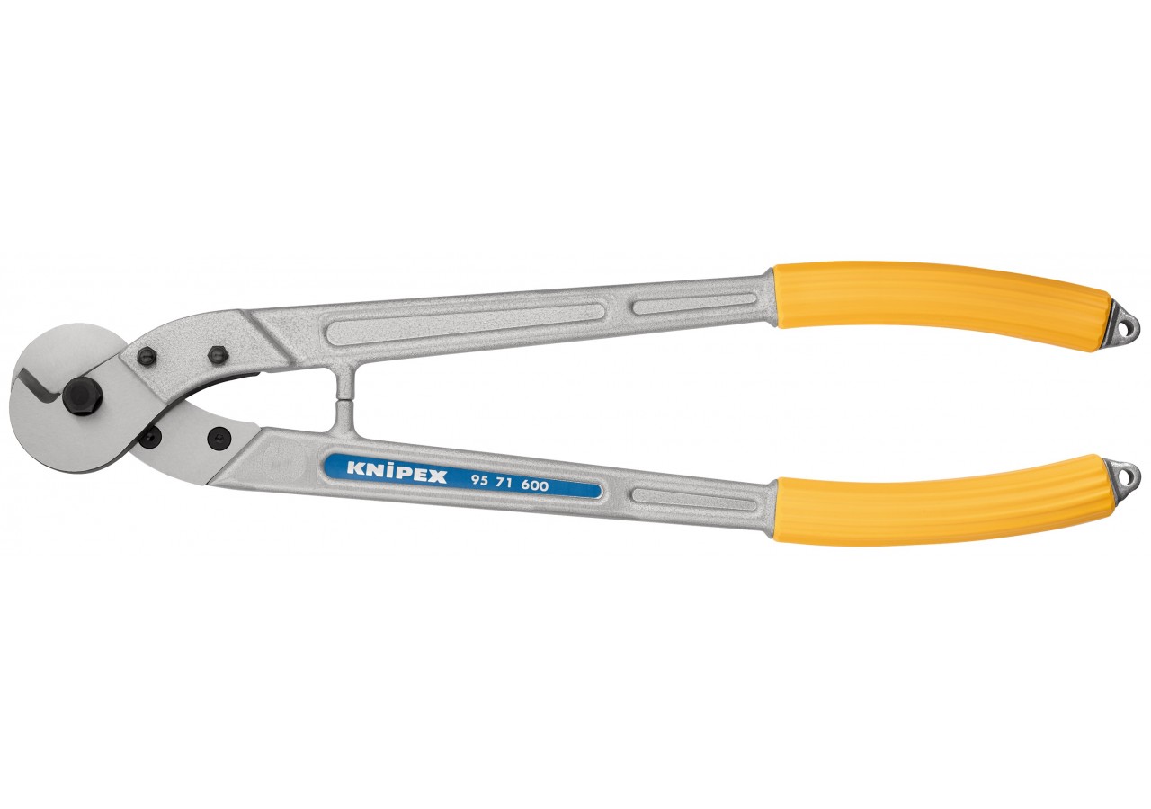 Coupe-câbles acier 600mm Ø14mm - Gainage PVC - Knipex - 9571600