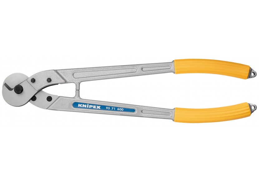 Coupe-câbles acier 600mm Ø14mm - Gainage PVC - Knipex - 9571600 Coupe-câbles acier 600mm Ø14mm - Gainage PVC - Knipex - 9571600