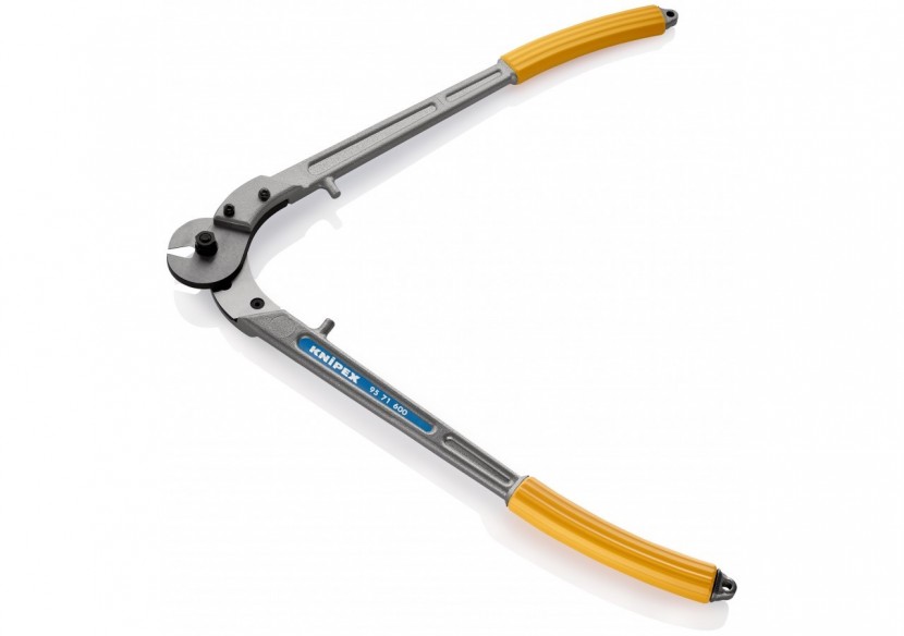 Coupe-câbles acier 600mm Ø14mm - Gainage PVC - Knipex - 9571600 Coupe-câbles acier 600mm Ø14mm - Gainage PVC - Knipex - 9571600