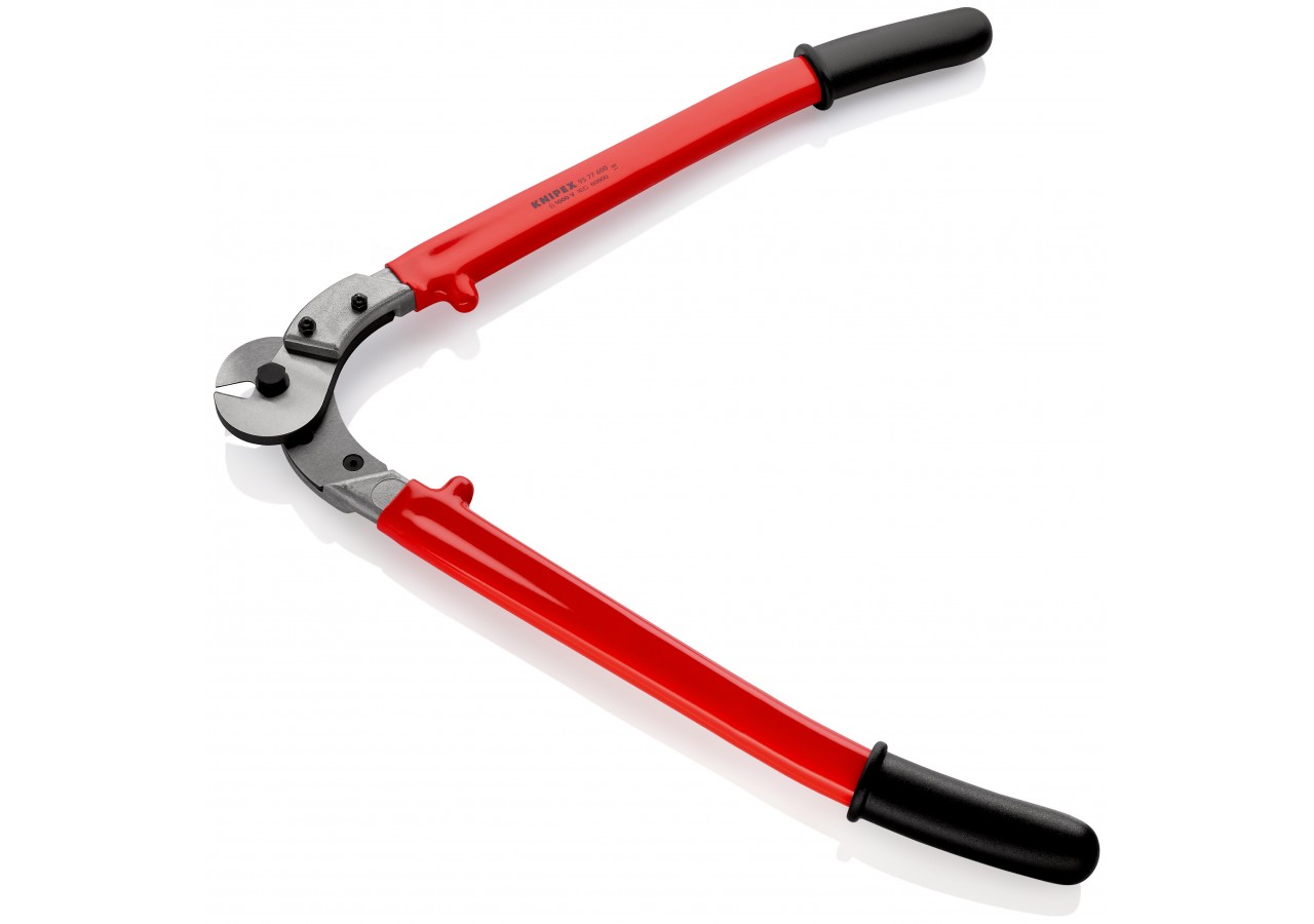 Coupe-câbles acier 600mm Ø14mm / 150mm2 - Gainage surmoulé isolé 1000V - Knipex - 9577600