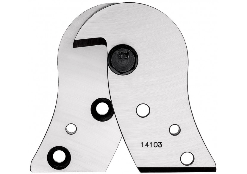 Tête de rechange pour coupe-câbles 95 81 600 - Acier trempé à l'huile - Knipex - 9589600