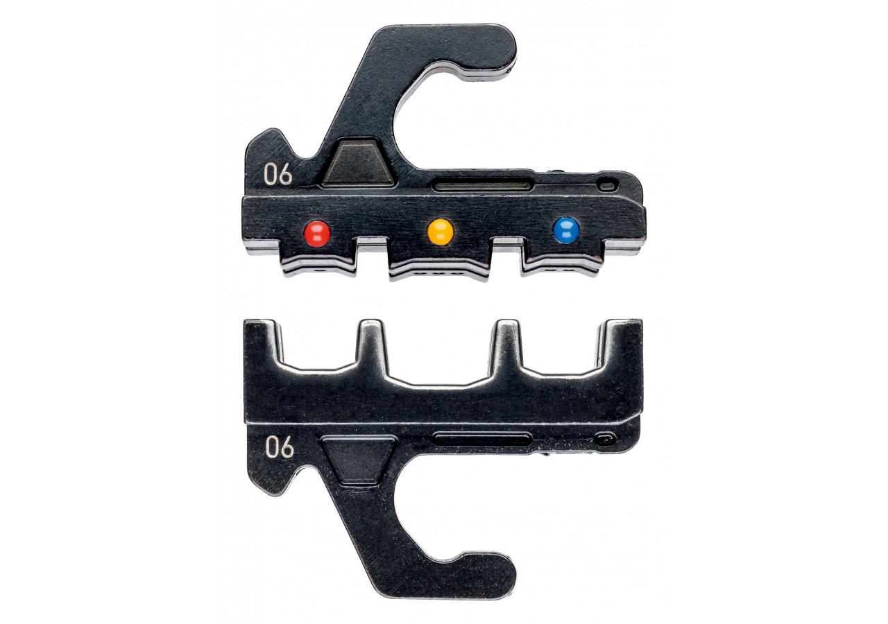 Matrice pour pince à sertir MultiCrimp® - Pour cosses pré-isolées 0,5 à 6mm2 - Knipex - 973906