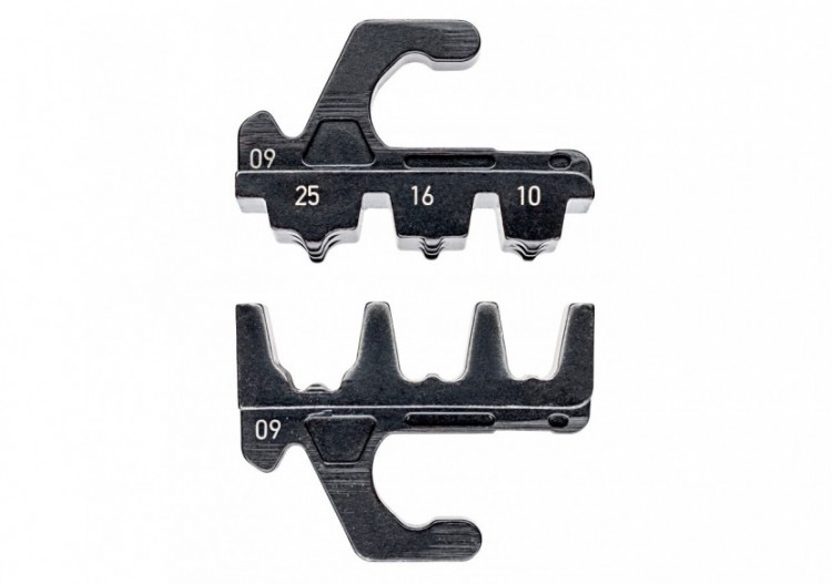 Matrice pour pince à sertir MultiCrimp® - Pour embouts de câble 10 / 16 et 25mm2 - Knipex - 973909