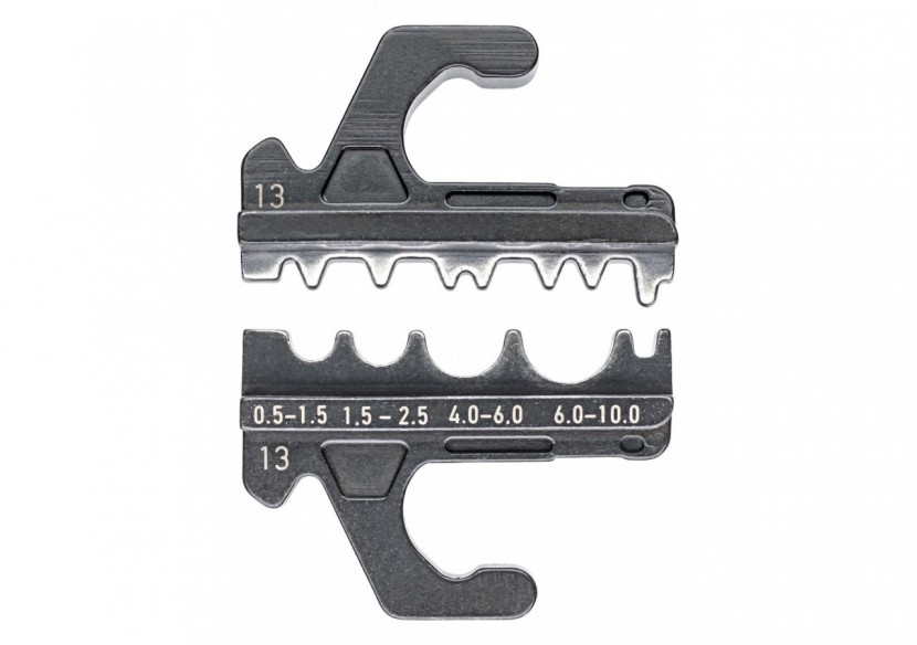 Matrice pour pince à sertir MultiCrimp® - Pour cosses tubulaires 0,5 à 10mm2 - Knipex - 973913