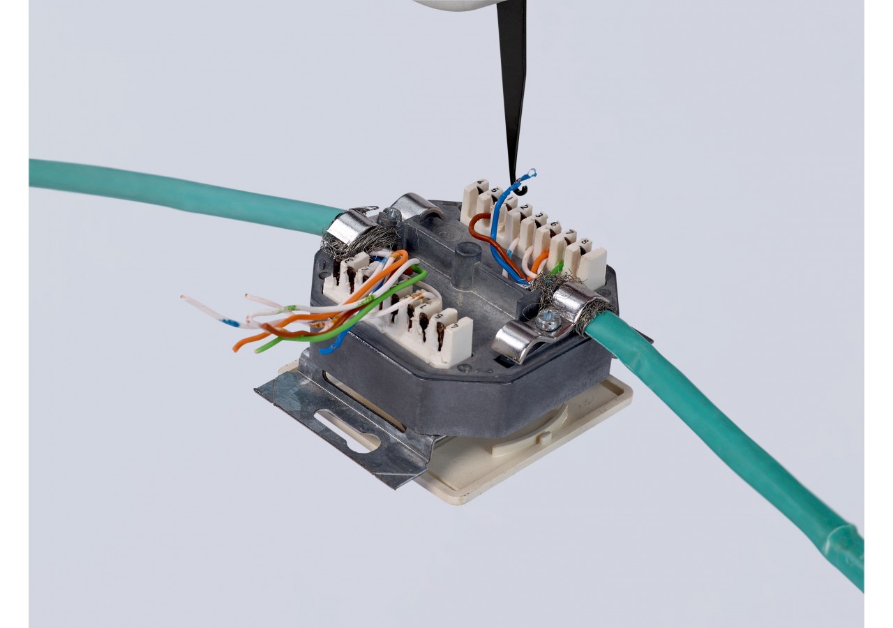 Outil de montage pour LSA-Plus /construction identique 175mm - Boitier plastique - Knipex - 974010