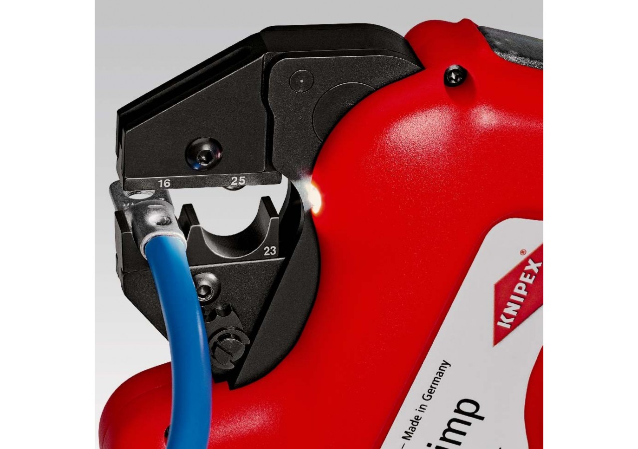 Pince à sertir universelle électromécanique KNIPEX eCrimp - Knipex - 9743E