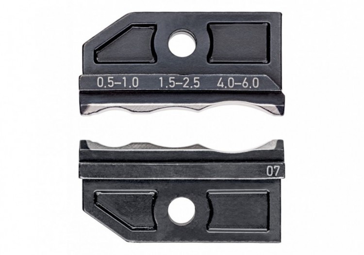 Matrices pour 97 43 200 - Sertissage cosses gaine thermo rétractable 0,5 à 6mm2 - Knipex - 974907