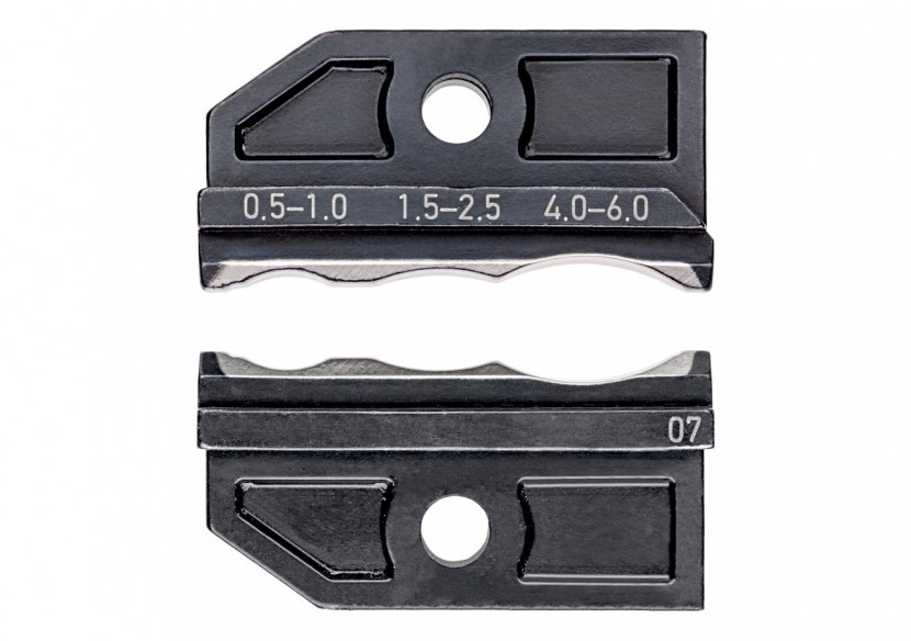 Matrices pour 97 43 200 - Sertissage cosses gaine thermo rétractable 0,5 à 6mm2 - Knipex - 974907