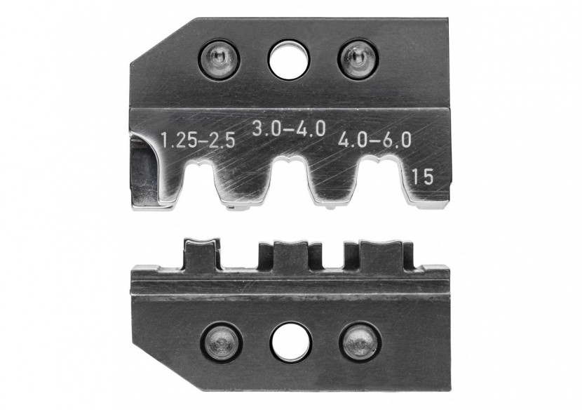 Matrices pour 97 43 200 - Sertissage fiches drapeaux et à fût ouvert 1 à 6mm2 - Knipex - 974915