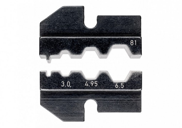 Matrices pour 97 43 XX - Sertissage connecteurs fibre optique SW 3,0/ 4,95/ 6,5 - Knipex - 974981