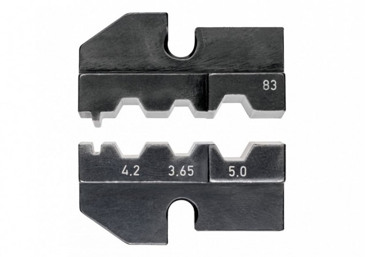 Matrices pour 97 43 XX - Sertissage connecteurs fibre optique SW 3,65 /4,2 /5,0 - Knipex - 974983