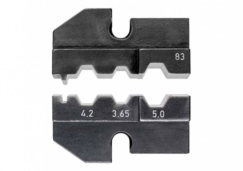 Matrices pour 97 43 XX - Sertissage connecteurs fibre optique SW 3,65 /4,2 /5,0 - Knipex - 974983