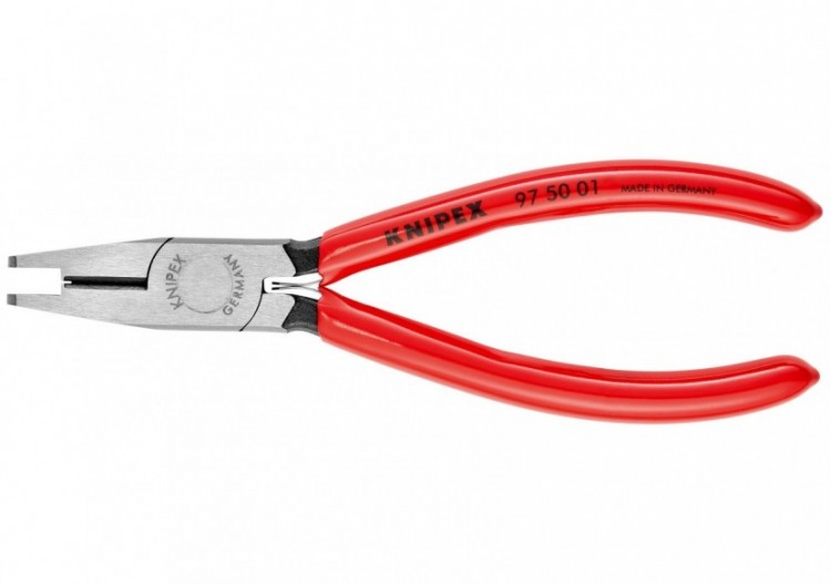 Pince à sertir pour connecteurs Scotchlok avec tranchants 155 mm - Gainage PVC - Knipex - 975001