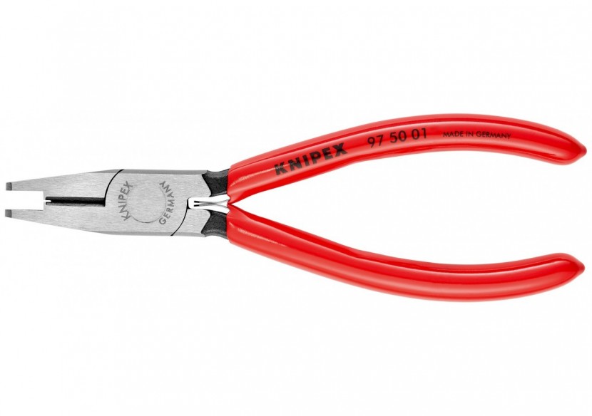 Pince à sertir pour connecteurs Scotchlok avec tranchants 155 mm - Gainage PVC - Knipex - 975001