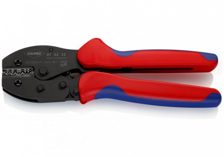 Pince à sertir PreciForce® - Pour cosses tubulaires 0,5 - 10mm2 - Knipex - 975233 2