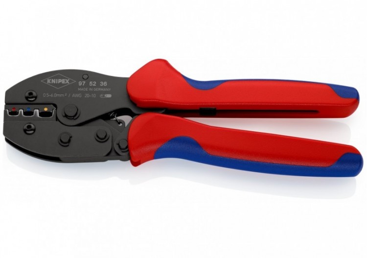 Pince à sertir PreciForce® - Pour cosses isolées 0,5 - 6,0mm2 - Knipex - 975236 2