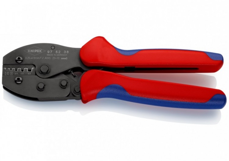 Pince à sertir PreciForce® - Pour embouts de câble 0,25-6 mm2 - Knipex - 975238 2