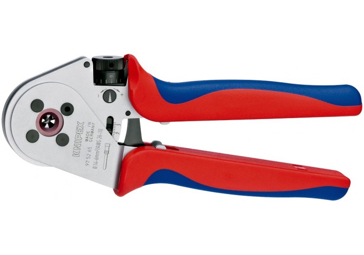 Pince à sertir 4 points - Pour contacts tournés - Knipex - 975265A