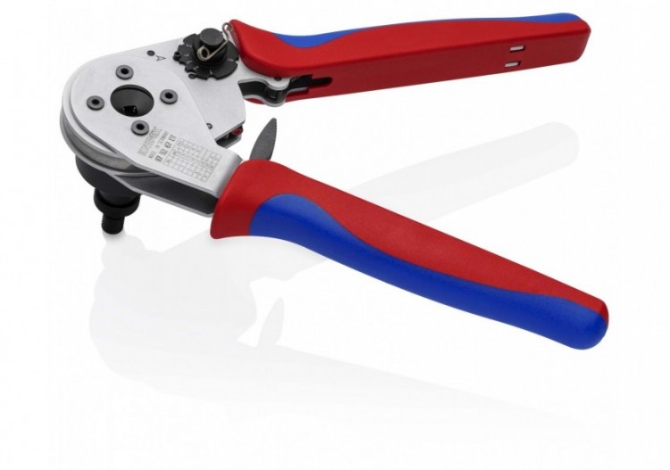 Pince à sertir 4/8 points pour contacts tournés série DT de TE Connectivity - Knipex - 975267DT 2