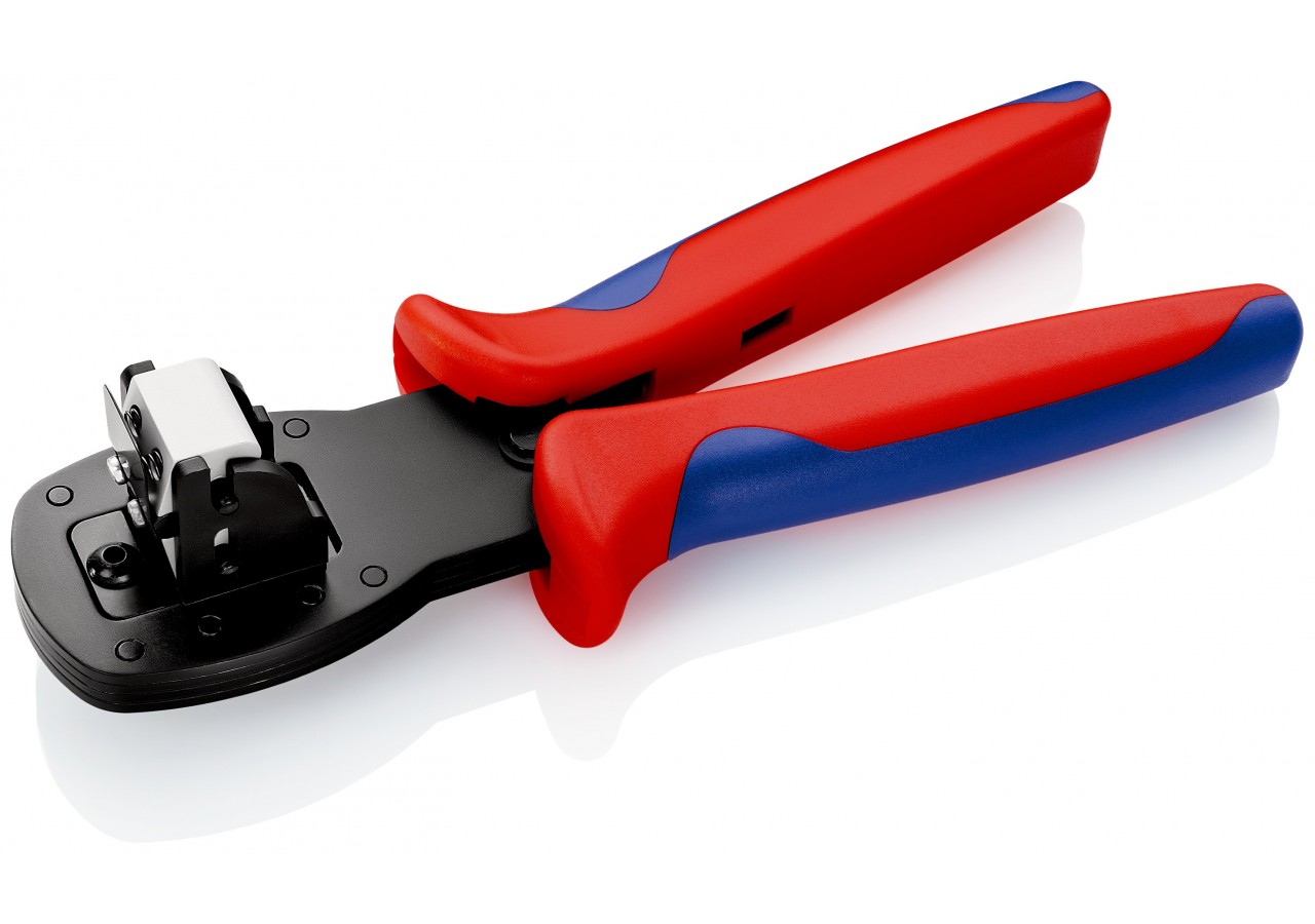 Pince à sertir micro-connecteur sertissage parallèle 190mm - - Knipex - 975424